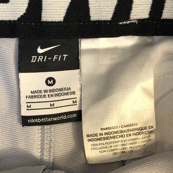 Nike Swingman Dri-Fit Men's Med. Solid White Straight Leg Baseball Pants Pockets - Picture 12 of 13